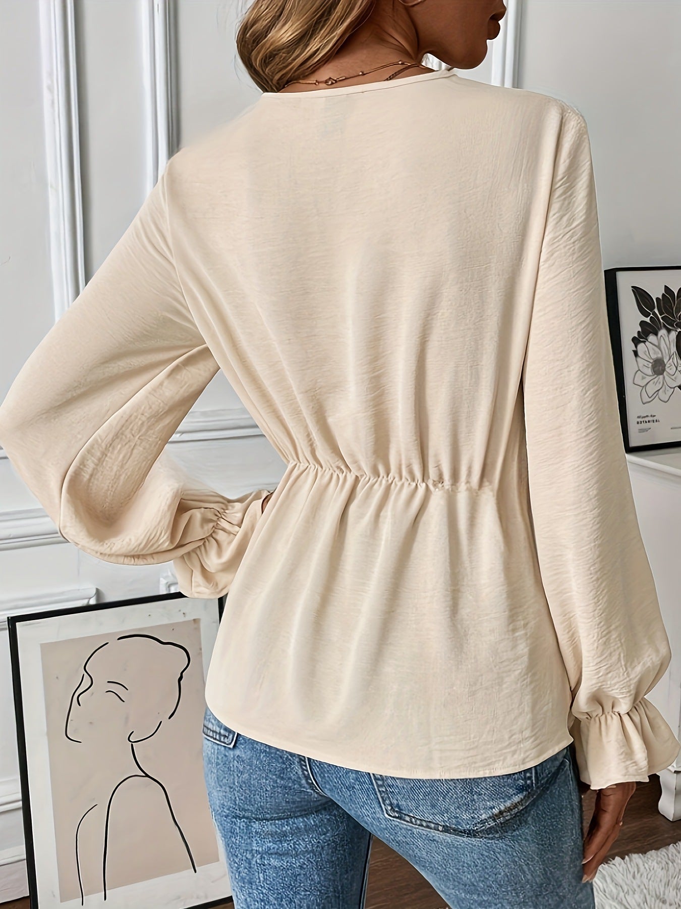 Haut chemise élégant pour femme