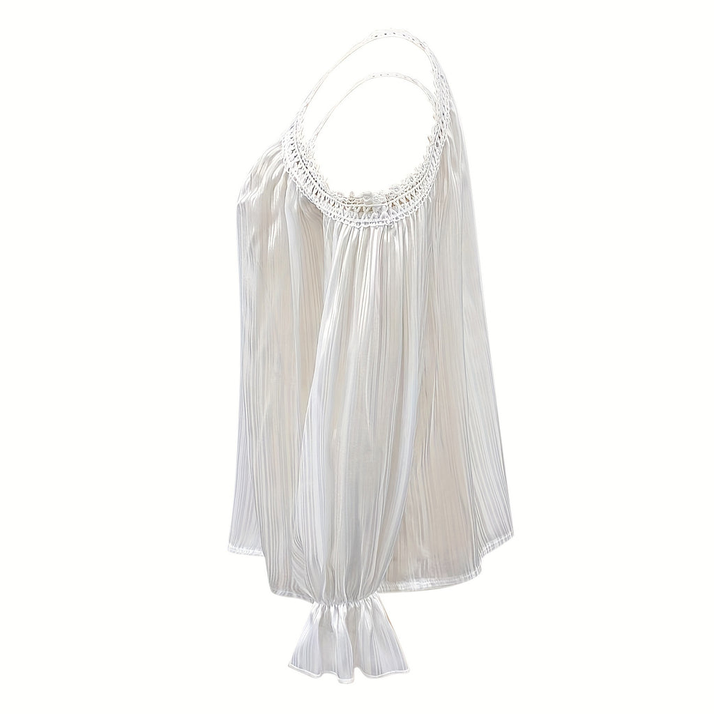 Chemise en dentelle pour femme