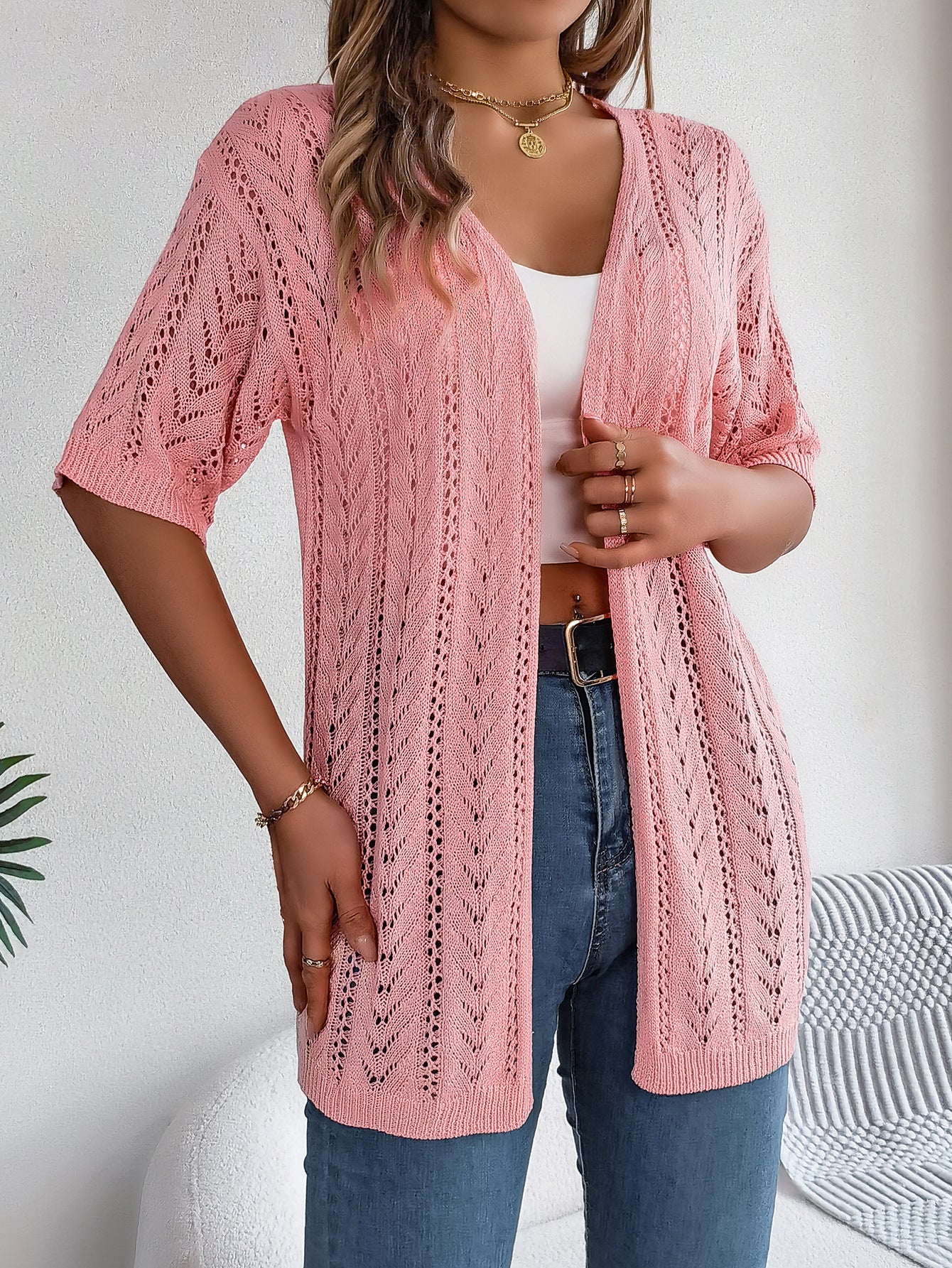 Chemise en tricot pour femme