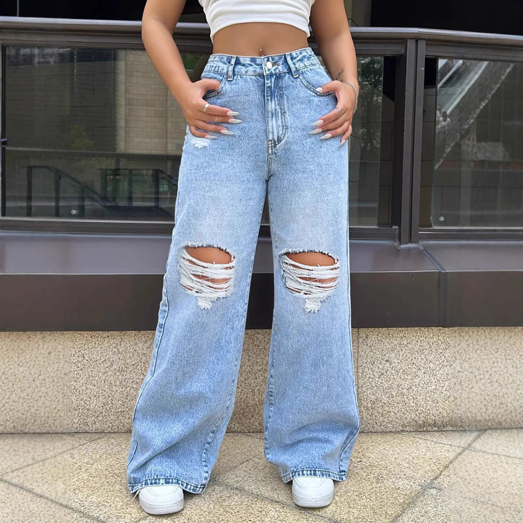 Jeans femme décontracté