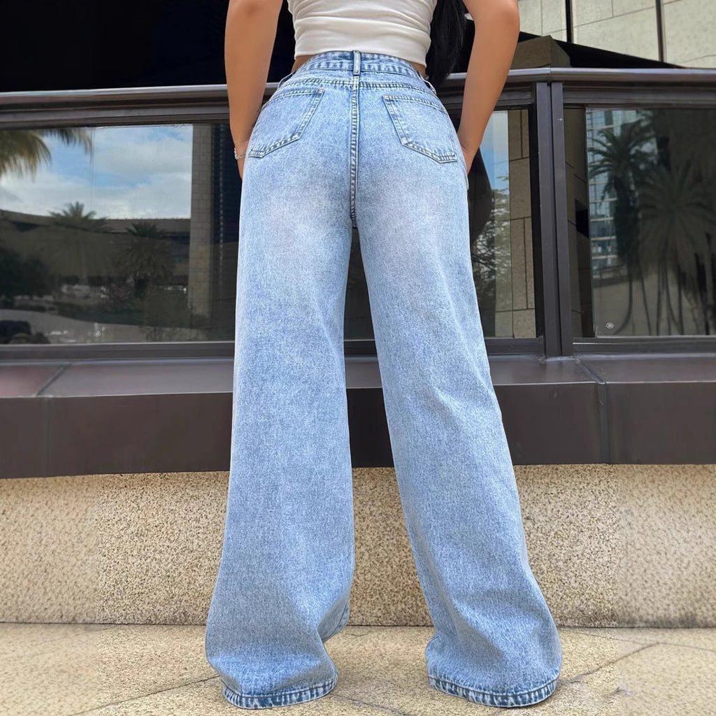 Jeans femme décontracté