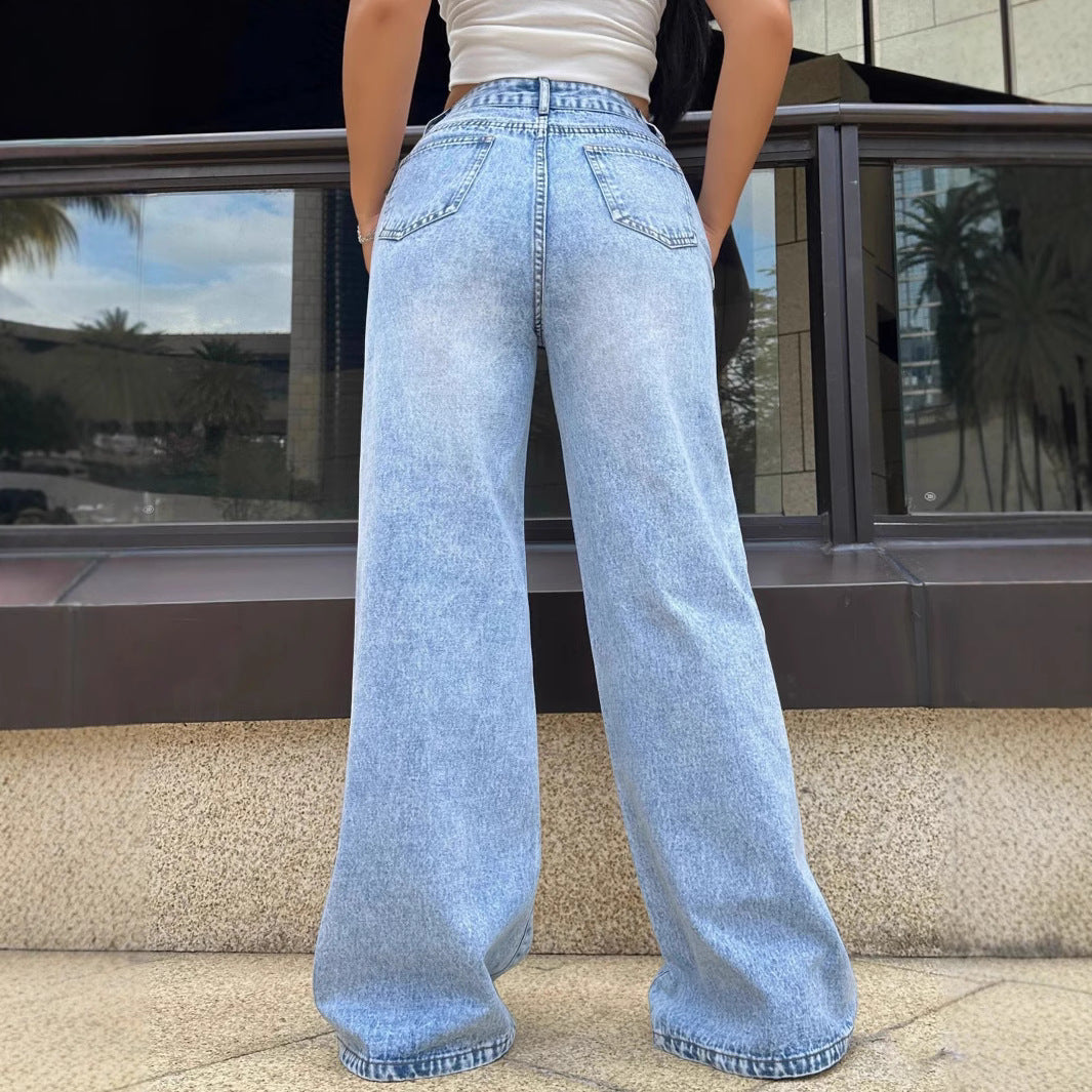 Jeans femme décontracté