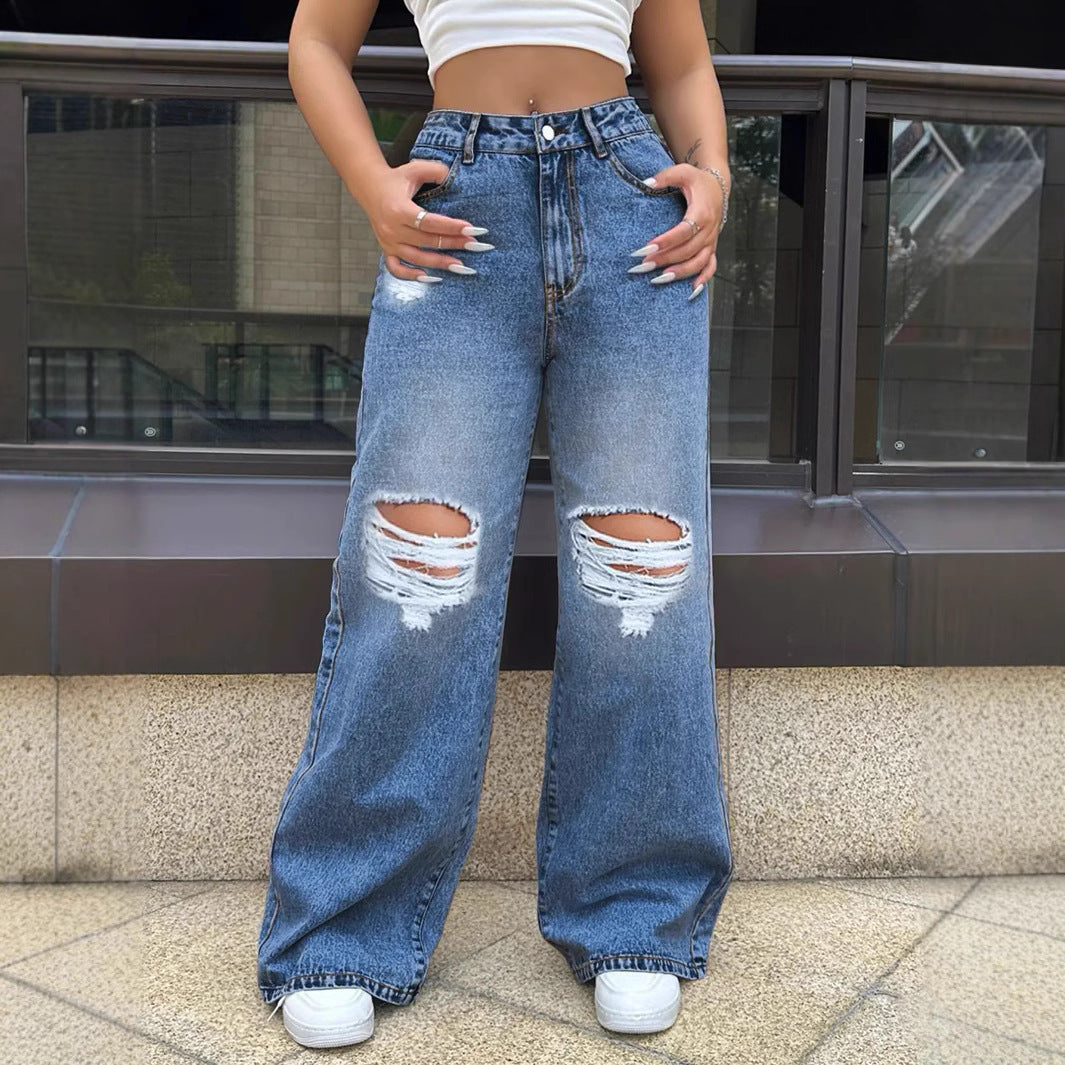 Jeans femme décontracté
