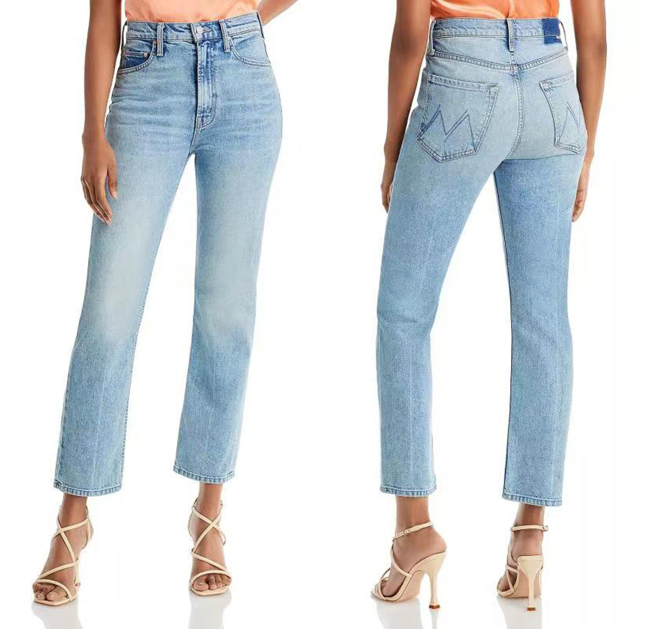 Jean bleu clair pour femme