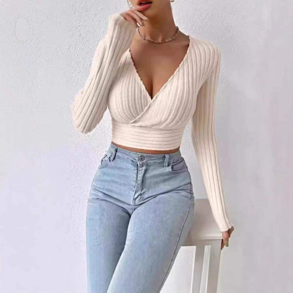 Haut fashion ouvert femme