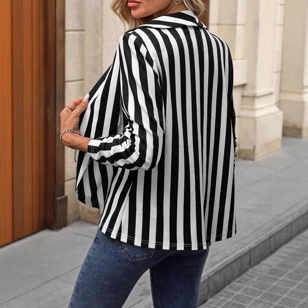 Veste de costume slim tendance pour l'automne