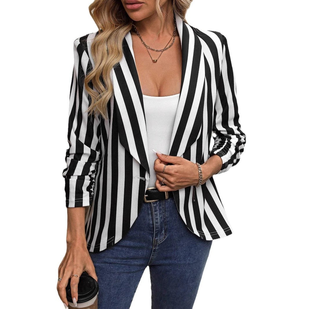 Veste de costume slim tendance pour l'automne
